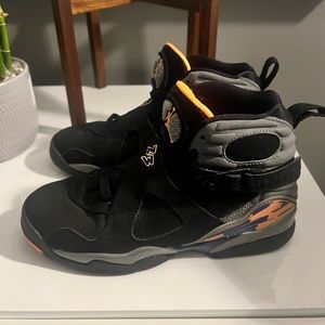 (Barely Worn) 2013 Air Jordan 8 Retro 'Phoenix Suns Size: 4.5Y